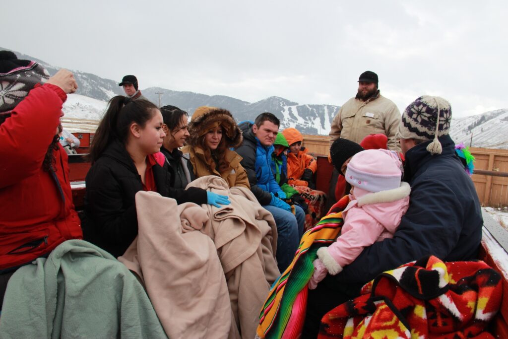 Dashing through the snow! Jackson Hole winter activities