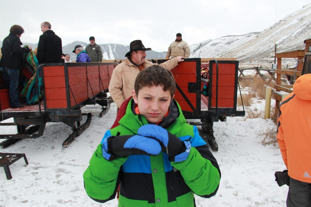 Dashing through the snow! Jackson Hole winter activities