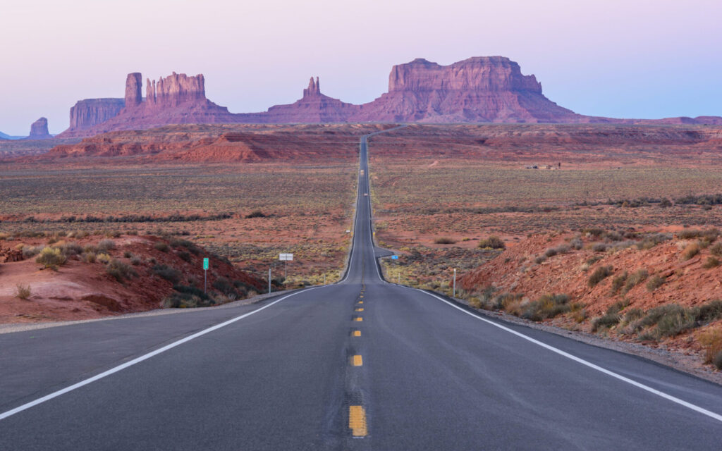 A road trip down the highway to Monument Valley