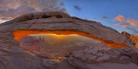 Mesa Arch national parks near jackson hole