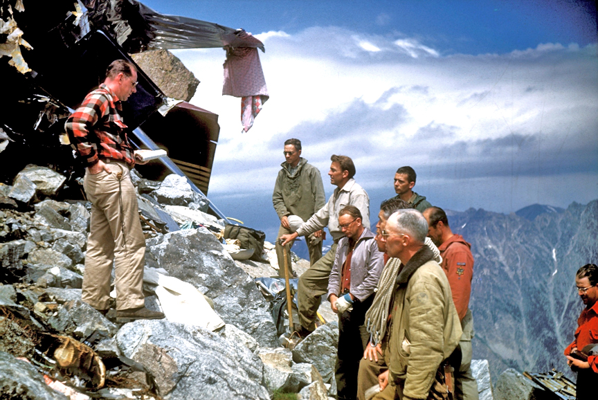 Crash on Mt. Moran