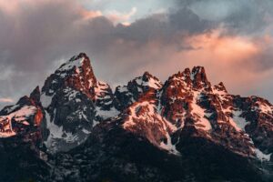 The Tetons.