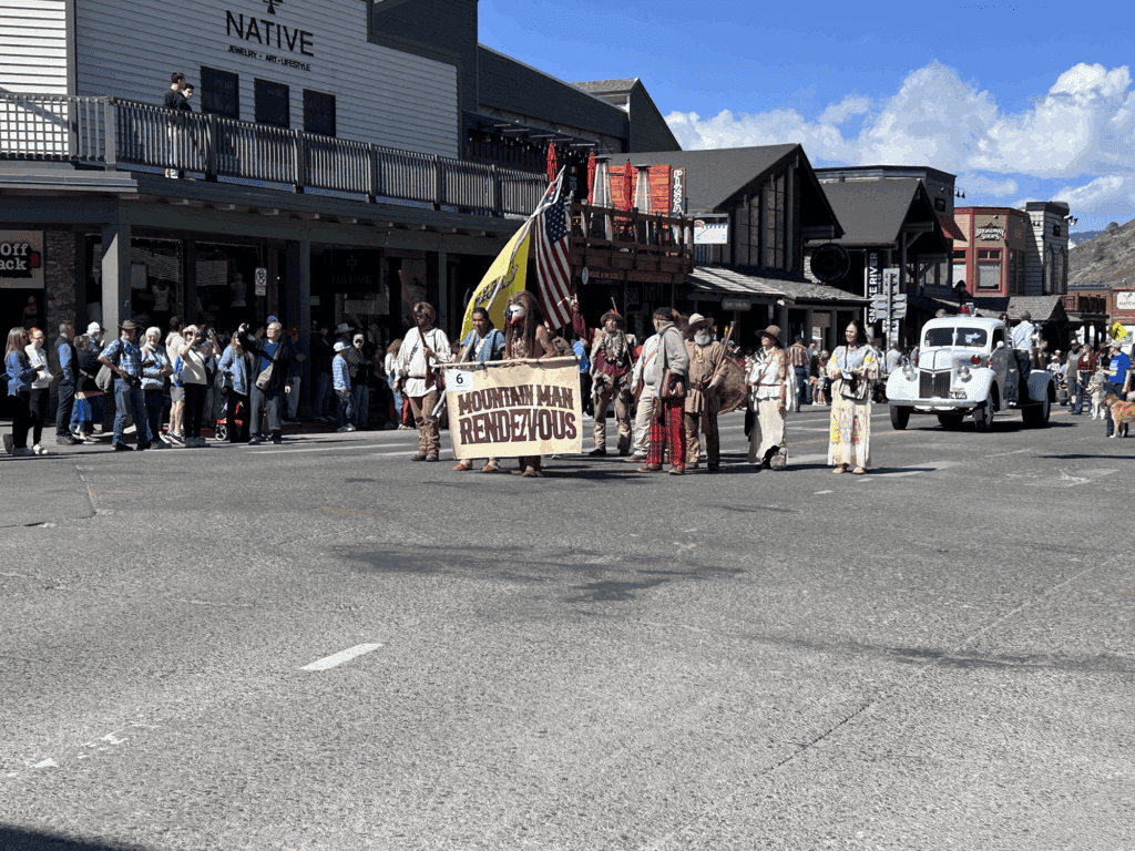The parade at Old West Days